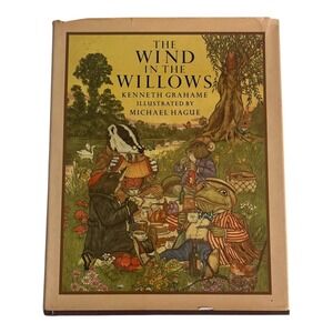 Wind in the Willows Kenneth Grahame Hague Vintatge 1980 Hardcover Book 1st Ed